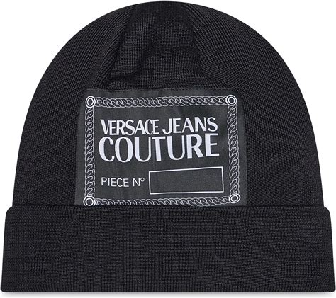 versace jeans couture czapka|Versace Jeans black.